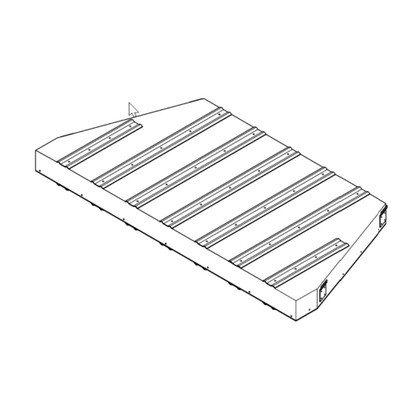 48" Combustible Floor Protective Hearth Spacer HS48