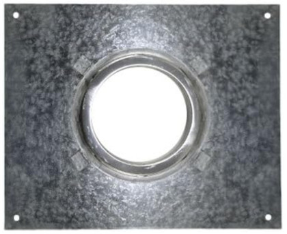 Superior Hi-Temp Anchor Plate, Collar Assembly (Masonry Fireplaces) AP-12HT