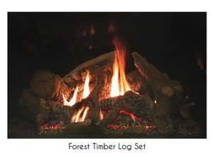 Empire Hearth 50" Forest Timber TruFlame Fiber Log Set LS50TINF