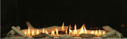 22 piece Ceramic Fiber Driftwood Log Set with Rock Set LS60SHF
