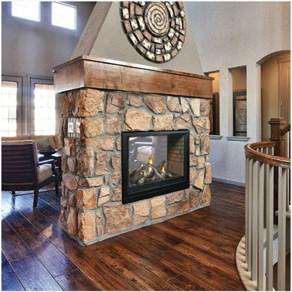 Empire Hearth 36" Tahoe Clean Face Multi-Sided Direct Vent Fireplace DVCP36