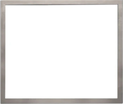 1.5 Inch Rectangle Brushed Nickel Surround DF362PNB