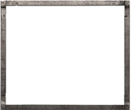 Empire Hearth 30" Distressed Pewter Forged Iron Frame DFF30FPD