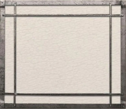 Empire Hearth 35" Oil-Rubbed Bronze Rectangle Forged Iron Inset DFF35CBZT