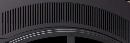 Valcourt Black Arched Urban Style Louver Set VA10L03