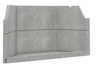 Valcourt Contemporary Molded Refractory Brick Panels VA11071M