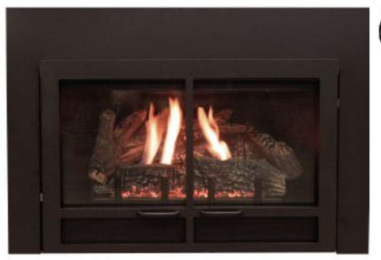 Empire Hearth Large Black Transom Decorative Doors (non-operable) DFD28DBL