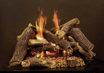 Empire Hearth 24" - 30" 11 piece Pioneer Refractory Log Set LPR2430