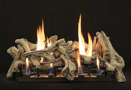 Empire Hearth 24" 10 Piece Burncrete Driftwood Log Set LS24CD
