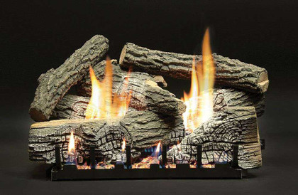 Empire Hearth 30" 7 Piece Refractory Super Stacked Wildwood Log Set LS30WRS