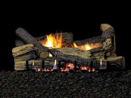 Empire Hearth 30" 6 Piece Refractory Yorktown Log Set ALS30YK