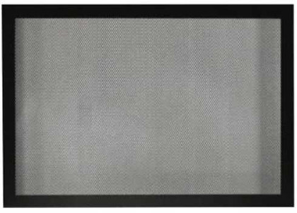 Empire Hearth Black Rectangle Door Frame with Screen Barrier BWB36BL