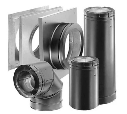 Empire Hearth 4 - 6 5/8" Natural Gas Horizontal Termination Kit DVK45NAT