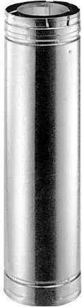 Empire Hearth Comfort Systems 4" 6" 5/8" Galvanized 24" Vent Pipe SD46DVA24