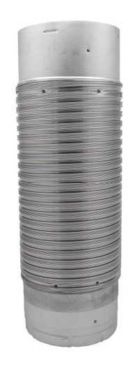 Duravent 4"- 6 5/8" Double Wall 60" Concentric Flex Galvalume Vent 46DVA-60FF