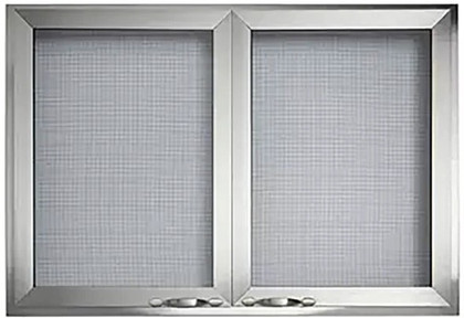 HHT Vesper Stainless Steel Mesh Cabinet VOFBSD-36