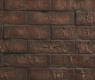 HHT Cottage Red Traditional Brick Interior Panels BRICK42MERCR