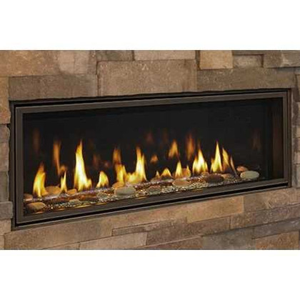 Majestic Echelon II 60" Direct Vent Natural Gas Linear Gas Fireplace ECHEL60IN-C