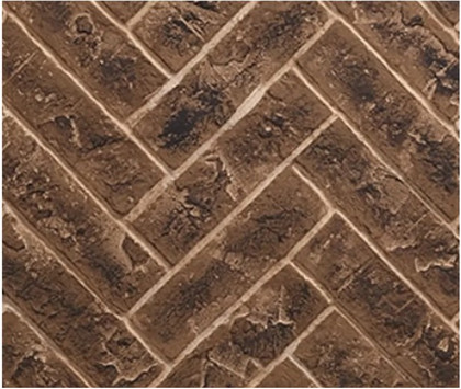 HHT Tavern Brown herringbone Brick interior panels BRICKMQ42HB-B