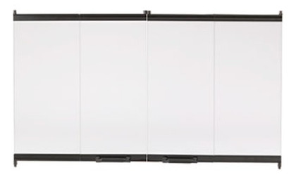 HHT Original bi-fold glass doors with black trim DM6036