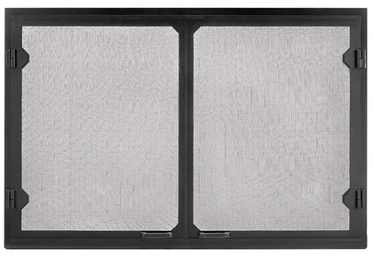HHT Black Grand Vista cabinet style mesh doors GV60BK