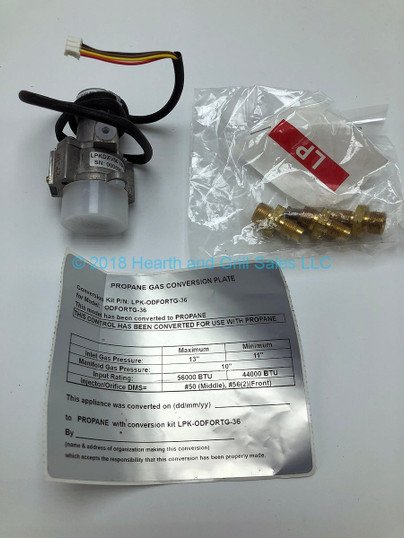 HHT Natural Gas to Liquid Propane Conversion Kit LPK-ODFORTG-36