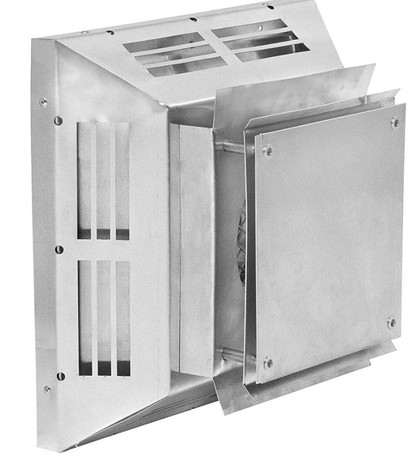 Superior 8/11" Direct Vent Horizontal Termination - See-Thru Models 8DVLHT4