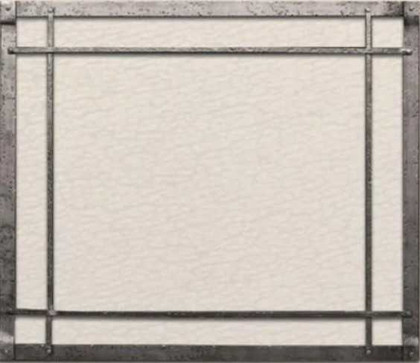Empire Hearth Oil-Rubbed Bronze Rectangle Forged Iron Inset DFI34RBZ