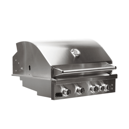 Broilmaster 40" B Series 5 Burner Fully Loaded Stainless Steel Built-In Grill Head BSB405