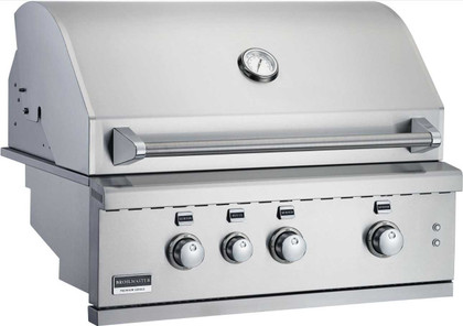 Broilmaster 34" G Series 3 Burner Stainless Steel Built-In Grill Head BSG343N