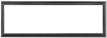 HHT Gun Metal Clean face trim CFT-48-GM-C