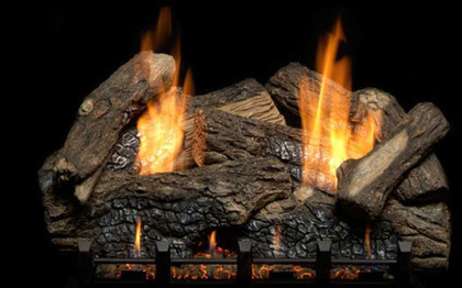 Monessen Fireplaces 18" 7pc Berkley Oak Fiber Ceramic Log Set BO18-F