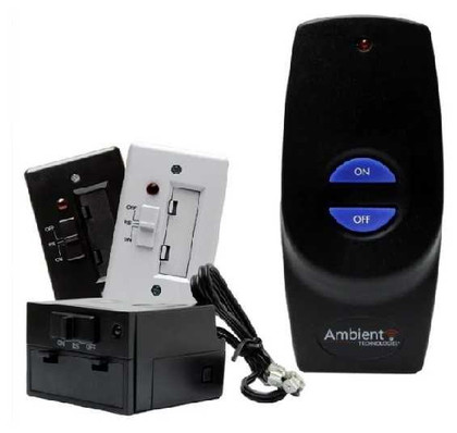 Monessen Fireplaces T Hand-held On/Off with battery receiver and wall cover plates RCB