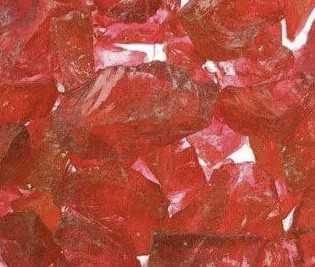 HHT Scarlet Crushed Glass (1 Bag) MEDIA-RED-60