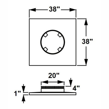 HHT Chase top flashing (Pre-bent) 14DCA-CTF