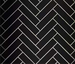 HHT 36" Black Onyx Herringbone Refractory Set WDR3836-H-BK