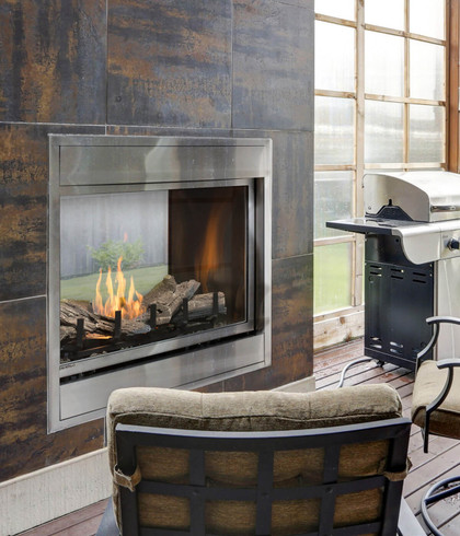 Montigo H38SVON gas fireplace — official H38SVO installation image