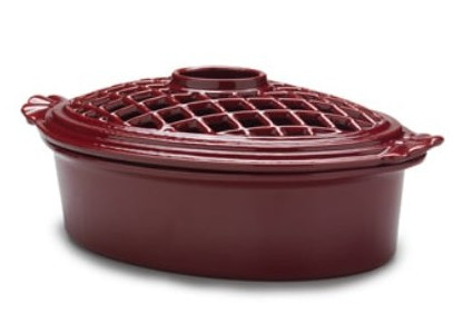 Vermont Castings Bordeaux Enamel Cast Iron Steamer 0000793