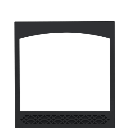 Napoleon H30F Decorative Front - Black, Heritage Design for Ascent™ 30