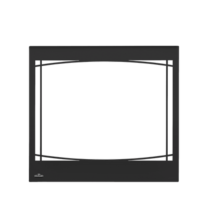 Napoleon Z35F Decorative Front - Black, Zen Design for Ascent™ 36, X36, X70