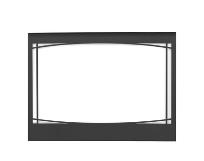 Napoleon Z42F Decorative Front - Black, Zen Design for Ascent™ 42, X42
