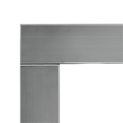 Napoleon CLEARion Elite 50-Inch Stainless Steel 2 x 8 Wall Surround Kit NEFBD50HE-SS-TRIM