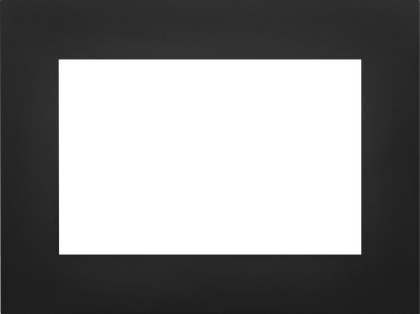 Napoleon Faceplate - Large 4-Sided, 5 inch Black (for 4-Sided Backerplate) for Oakville 3 Series LBK4F4B3