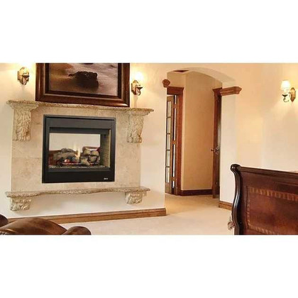 Superior 40" B-Vent See-Through Millivolt Fireplace BRT40STTMN