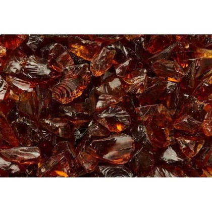 Emilyrose Classic Fireglass - Amber Classic - 25 lb - EG25-L12MP