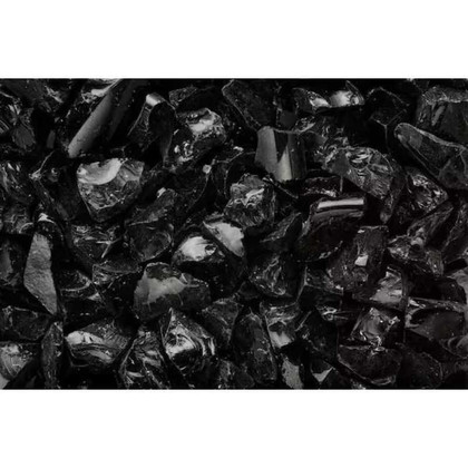 Emilyrose Classic Fireglass - Black Classic - 25 lb - EG25-L02MP