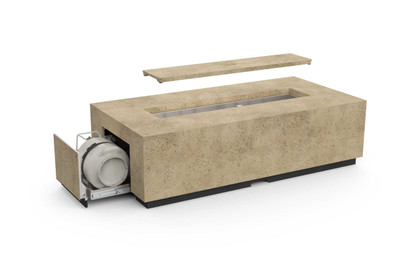 American Fyre Designs Legend Long LP Select Outdoor Firetable