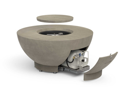 American Fyre Designs 48-inch Chat Outdoor Fire Bowl