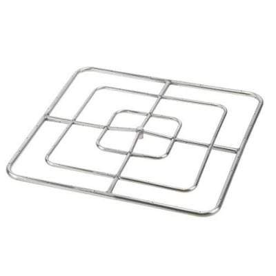 HPC FRSSQ36HC - 36" SS Sq. High Capacity Fire Ring w/.75" Sealed Hub (5-Piece Bulk Pack)