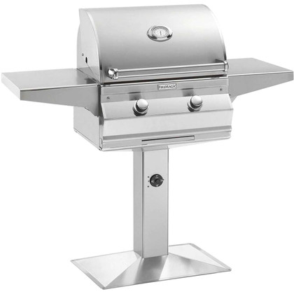 Fire Magic Choice Series 24" Patio Post Mount Grill with Analog Thermometer C430s-RT1